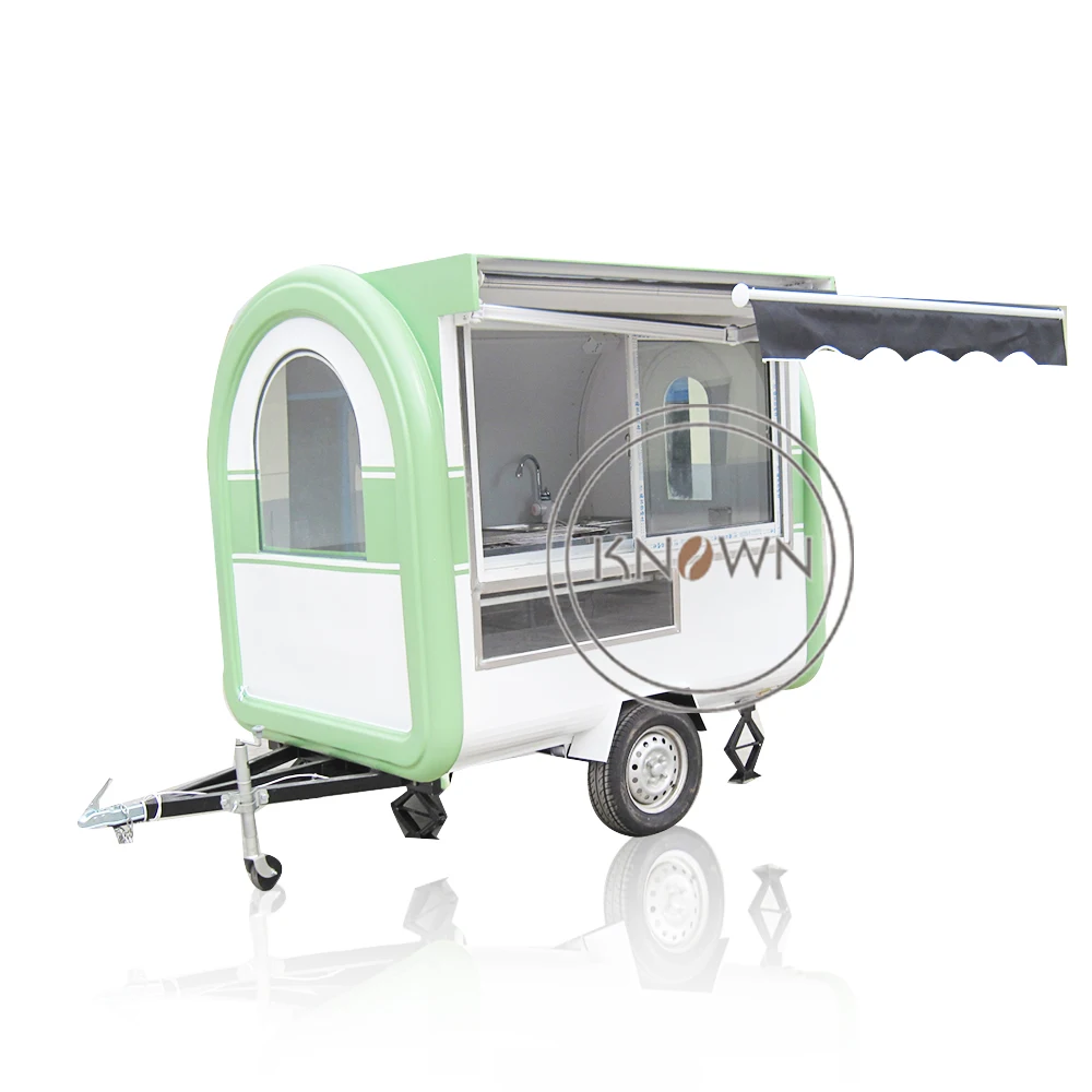 OEM Stainless steel modern street fast food carts kiosk/food kiosk for sale/food vending carts