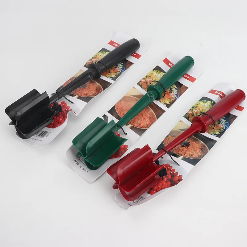 Meat Chopper Ground Beef Turkey Masher Utensil Smasher for Hamburger Potato Kitchen Gadgets burger press hamburger press