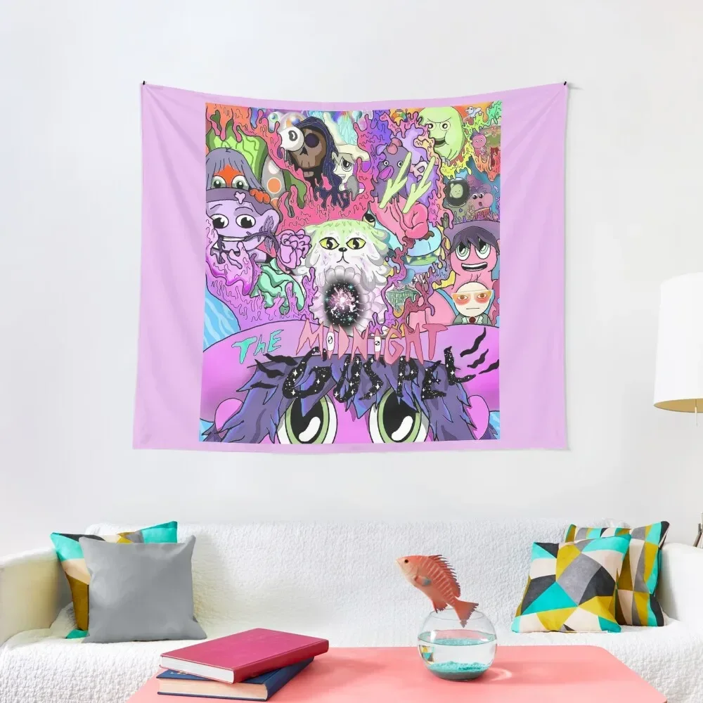 

The Midnight Gospel Tribute Tapestry Decoration Bedroom Wall Hanging Wall Home Decor Aesthetic Tapestry