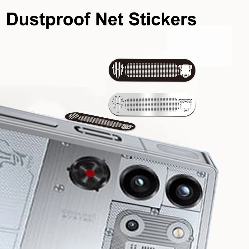 Dustproof Net Stickers with Earpiece Speaker Hole Anti-Dust Mesh Cover