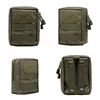 Tactical 600D Outdoor Waist Bag Molle Pouch Tool Zipper Waist Pack Hungitng Accessory Belt Pouch 5