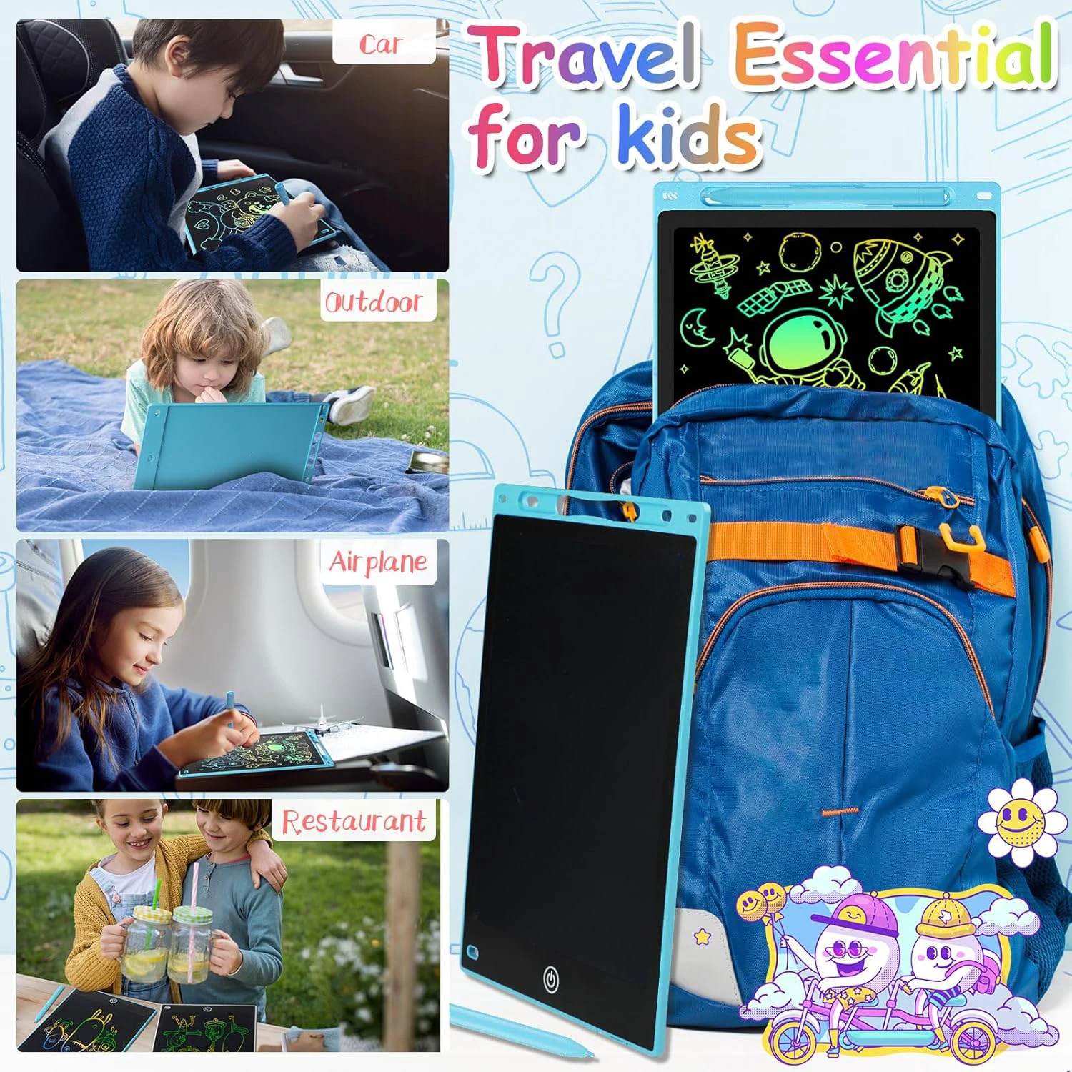 12/10 بوصة LCD تابلت للكتابة لوح جرافيتي يستخدم لل...