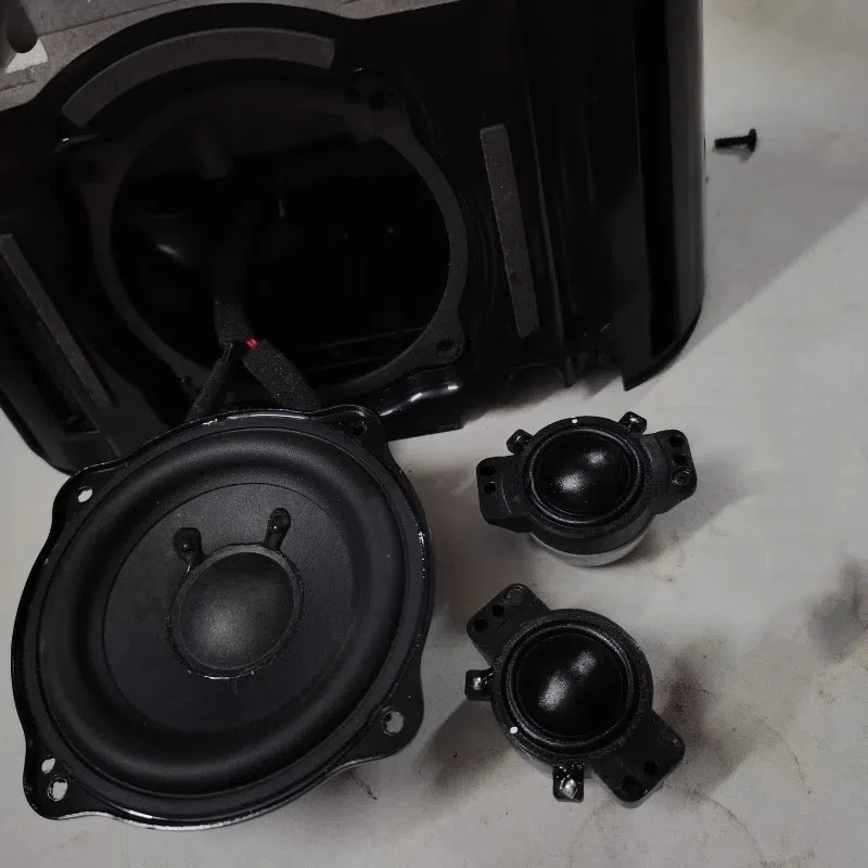1PC GHXAMP For Harman Kardon Three Unit Enclosed Passive Speaker Car Box DIY Desktop HiFi Home Theater Surround for B&O 4ohm 60W