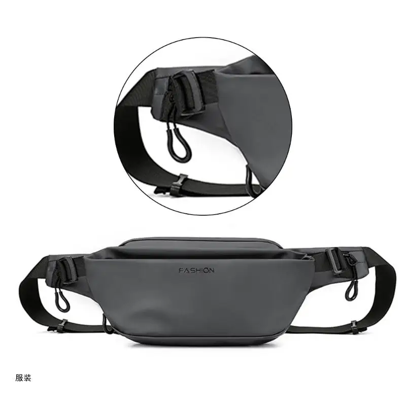 

D0UD Practical Hip Bag Lightweight Shoulder Pack Chest Bag for Various Occasion