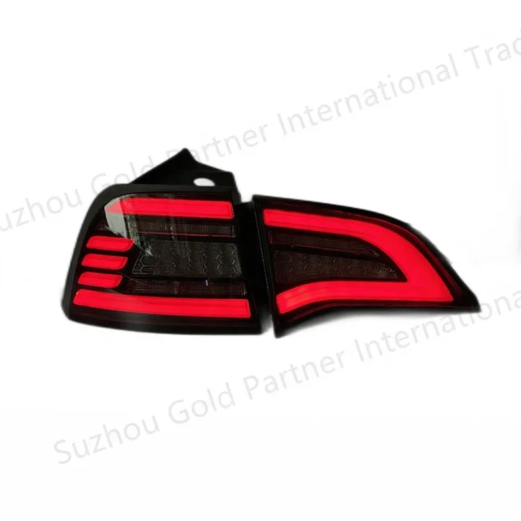 Car Styling For Tesla Model 3 Tail Lights For Model Y LED Tail Light 3 Rear Lamp Dynamic Signal DRL+Brake+Park Stop Lamp
