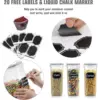Cereal Storage Containers Set, Large BPA Free Plastic Airtight Food Storage Containers 4L /135.3oz for Cereal, Flour, Sugar, 6 P 5