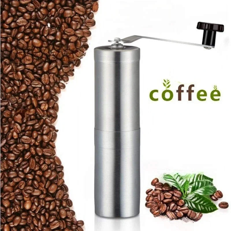 Portable Stainless Steel Coffee Bean Grinder