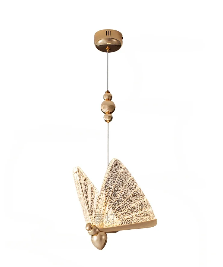 

Bedside Butterfly Small Droplight Bedroom Dining Room Bar Lobby Entrance Stair Light