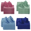 30pcs 45x45cm Satin Cloth Table Napkins For Wedding Mariage Party Decors Restaurant Christmas Birthday Banquet Napkin Tea Towel 3