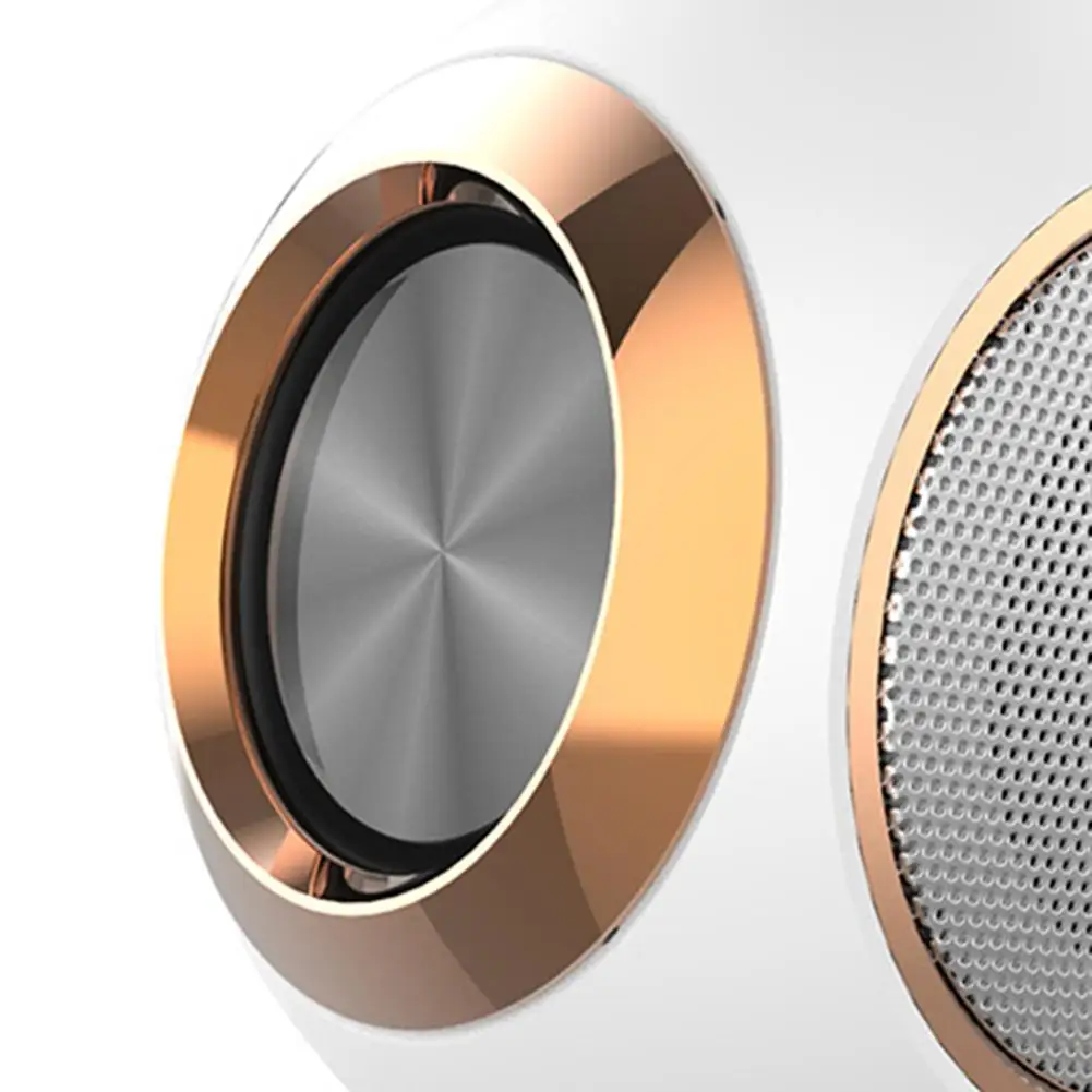 X6 Portable Wireless Speaker Rich Bass Loud 57mm Horn Driver Speaker Stereo Pairing Audio Support TF AUX USB FM