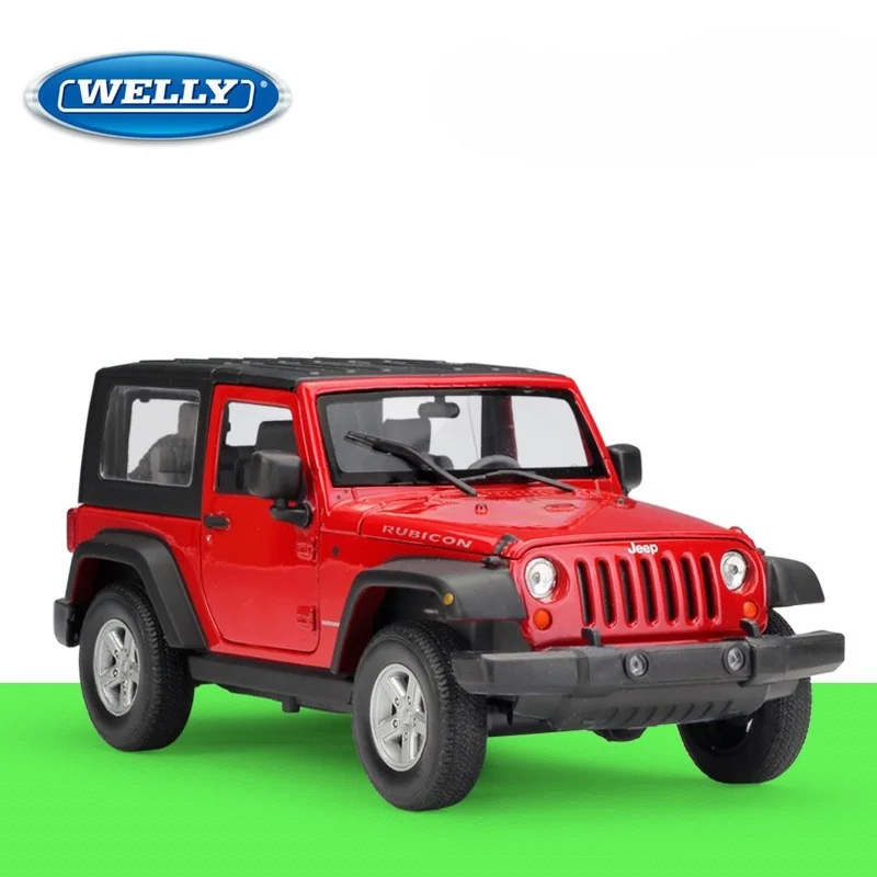 

Children Adult Collection Welly1:24suv Off-road Vehicle Simulation Alloy Car Model Ornaments Toy Gift