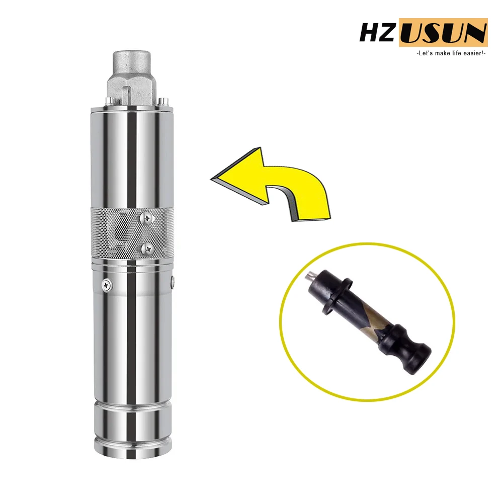 สเตเตอร์ยางและ S.S. สกรูชุดก้านลูกสูบอะไหล่อะไหล่สกรูเกลียวโรเตอร์สำหรับ3 "ปั๊มลึกบ่อน้ำลึกเจาะรูโซล่าร์ 1