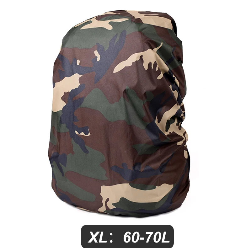 Regen Für Rucksack 20L 30L 40L 50L 60L 80L Wasserdichte Abdeckung Camo Taktische Camping Wandern Klettern Staubbeutel Regenschutz_voghion.com
