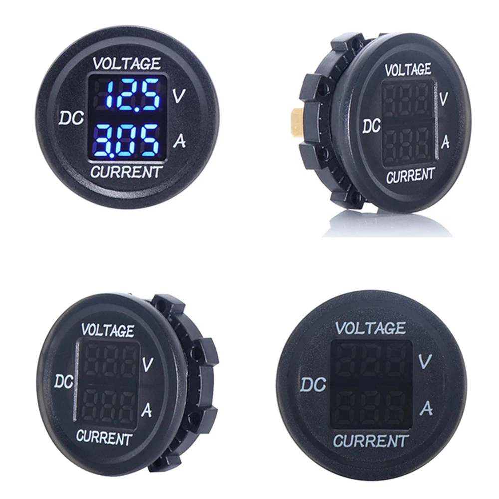 Voltmètre numérique, testeur de tension pour voiture, automobile, moto,  bateau, camion, 12V, DC5V-48V - AliExpress