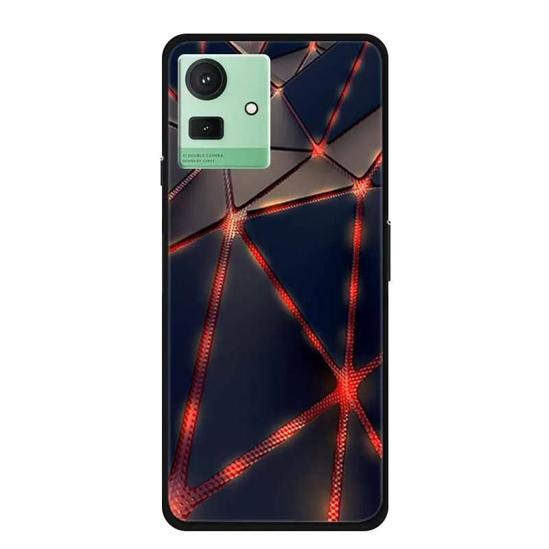Luxury Cat Cartoon Silicone Shockproof Case - Soft TPU Bumper Cover
