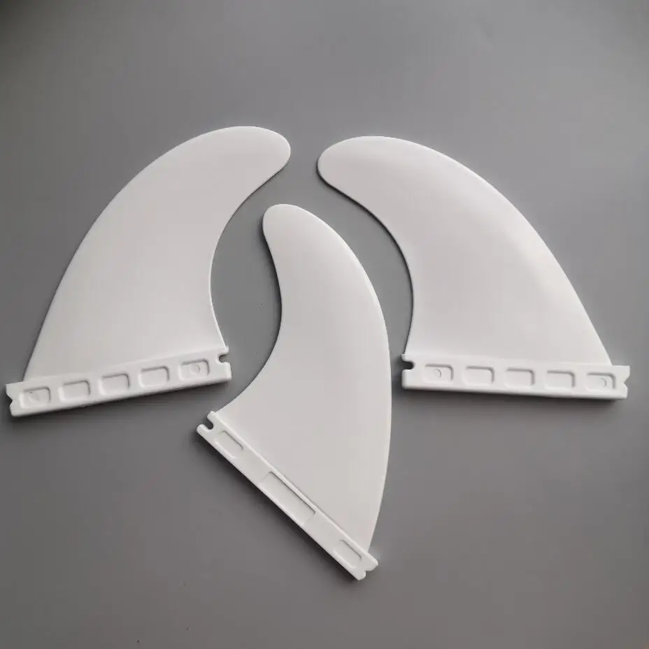 plastic surf fin M size 437 surboard fins black white surfing fin