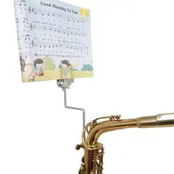 B-alto Saxophone Music Score Stand Portable Marching Music Stand, Iron For Wind Music Traveling Music Stand Musical Instrument
