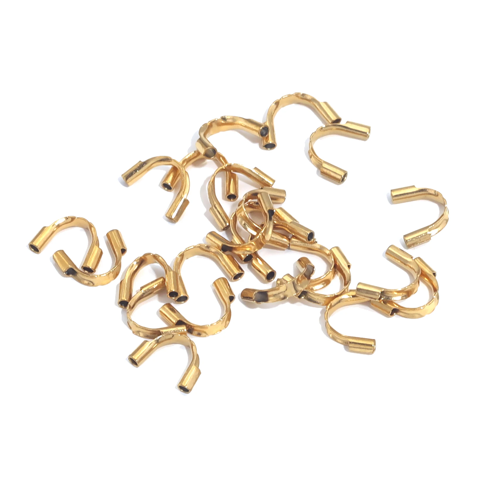 Stainless Steel 18K Gold Plated Wire Protectors 2