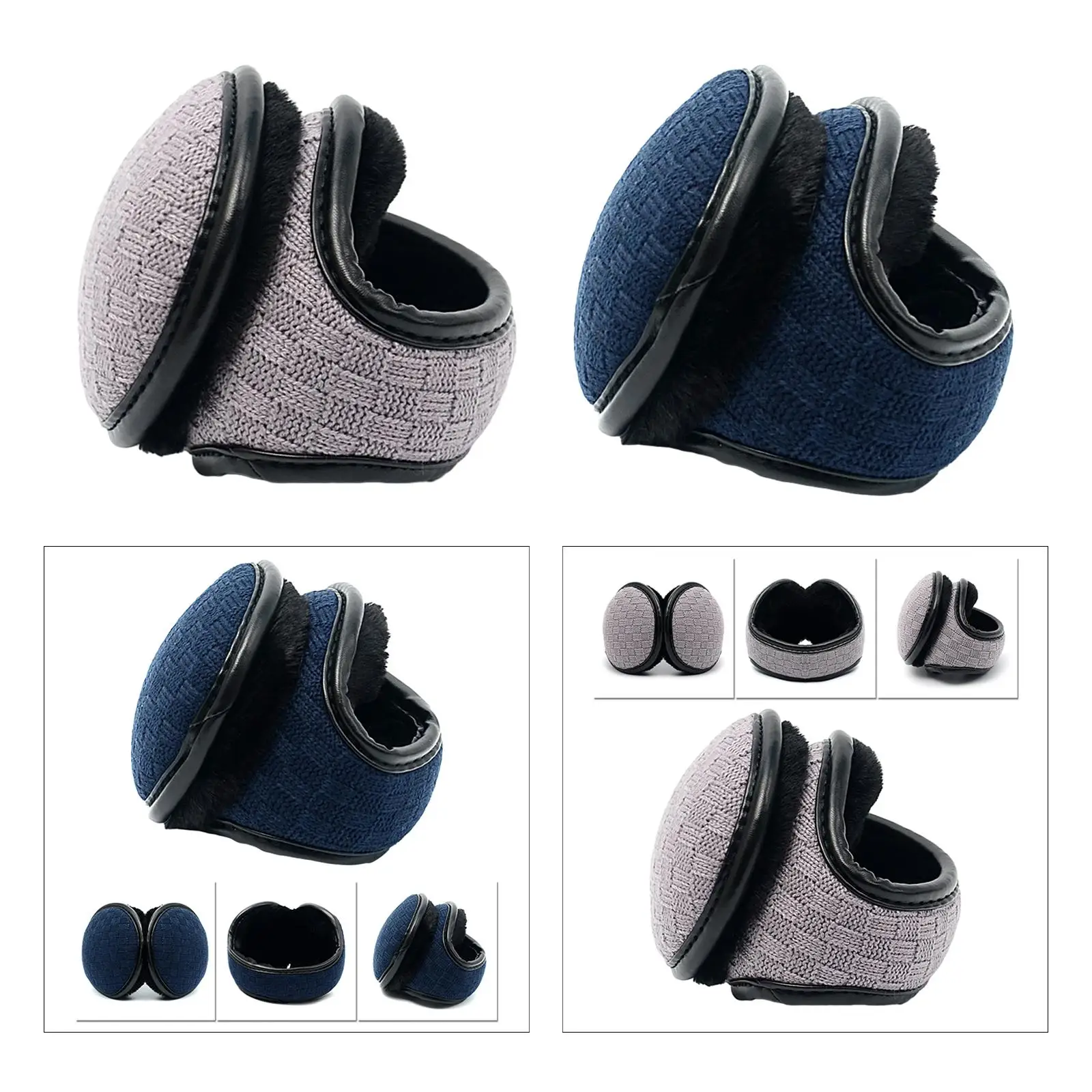 Winter Ear Warmers Portable Casual Windproof Fleece Comfortable Ear Cover