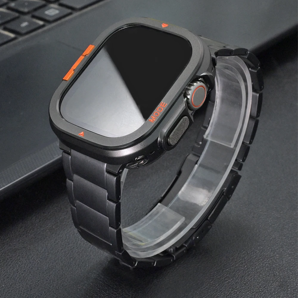 Premium Aluminum Bumper Frame for Smartwatch - Luxury Metal Protector Case