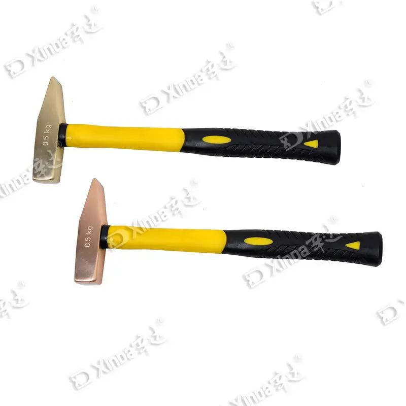 

Explosion-proof fitter hammer 0.2-2kg Cinda explosion-proof copper hammer full copper duckbill hammer copper hammer explosion-pr