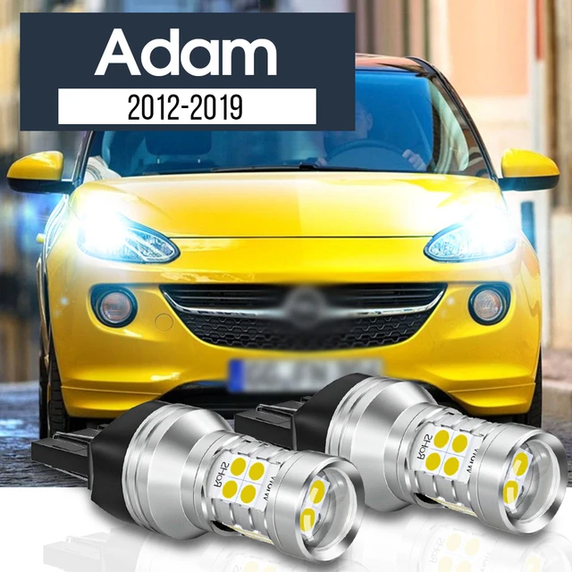 Daytime Running Light W21/5W 7443 2pcs LED Lamp DRL For Opel Adam