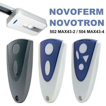 Novoferm Tormatic Novotron 502 504 MAX43-2 MAX43-4 512 MIX 43-2 MINI-NOVOTRON 522 524 원격 433 MHz 무선 송신기