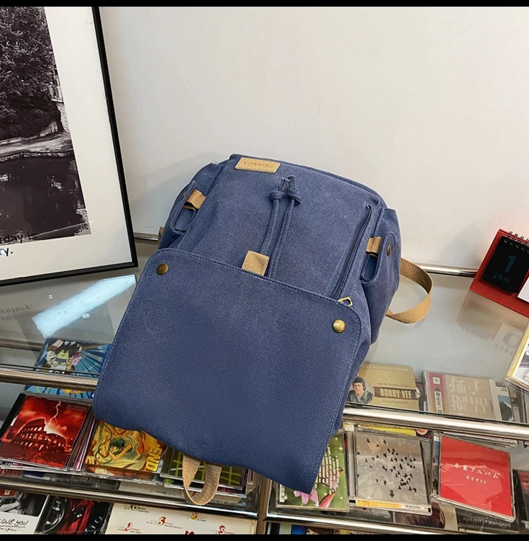 Kawaii Canvas Korea Style Travel Backpack Limited Edition