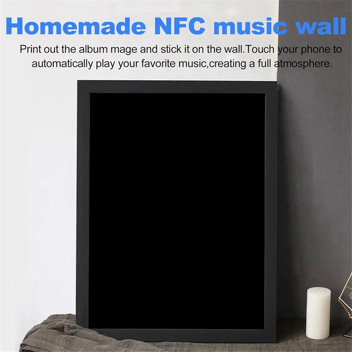 NFC Tags Sticker with NTAG213 Chip Blank NFC Stickers Adhesive Labels RFID Tags Rewritable 144 Bytes Memory 100 PCS