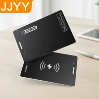 Traceur de portefeuille rechargeable ultra-mince compatible avec l'application Apple Find My, étanche IP68, localisateur intelligent Bluetooth, carte de localisation GPS pour portefeuille, sacs, clés, passeport, animaux de compagnie, uniquement iOS 1