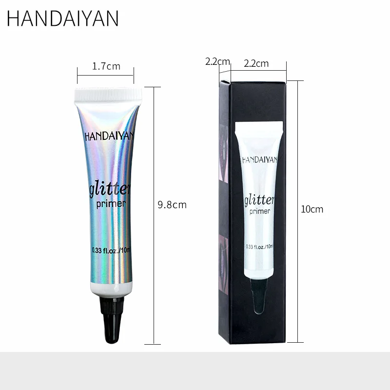 Handaiyan Eyeshadow Primer, Matte Base, Long Lasting Color, Glitter Glue Cream, melhorar a maquiagem dos olhos durável, Ferramentas de beleza