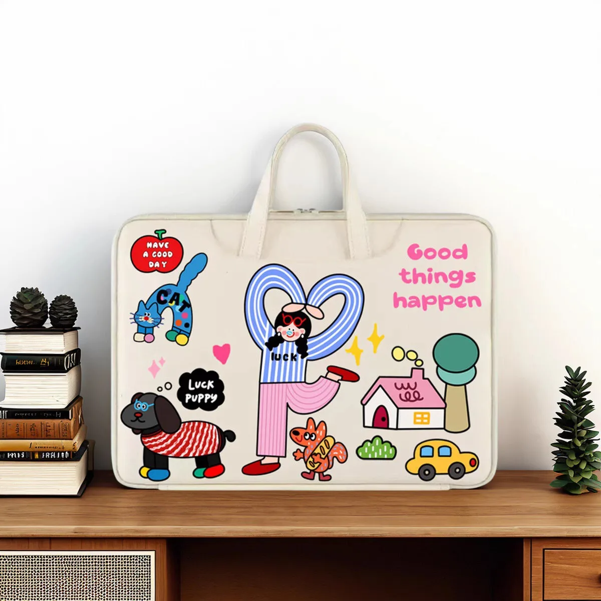 Stylish and Shockproof Laptop Sleeve - Cute and Protective Carrying Pouch
