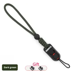 Premium Quick Release Camera Wrist Strap - Universal Fit (Blackish green)