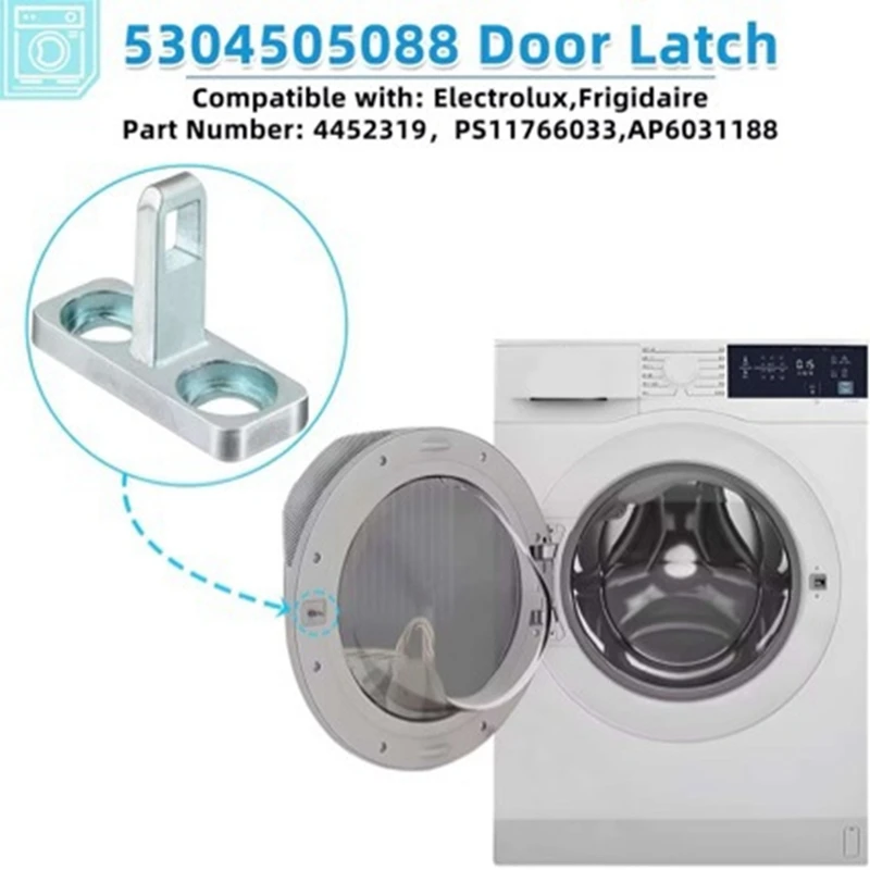 Washer Door Strike For Frigidaire & Electrolux Washer Door Latch Replace AP6031188 4452319 PS11766033 5304505088