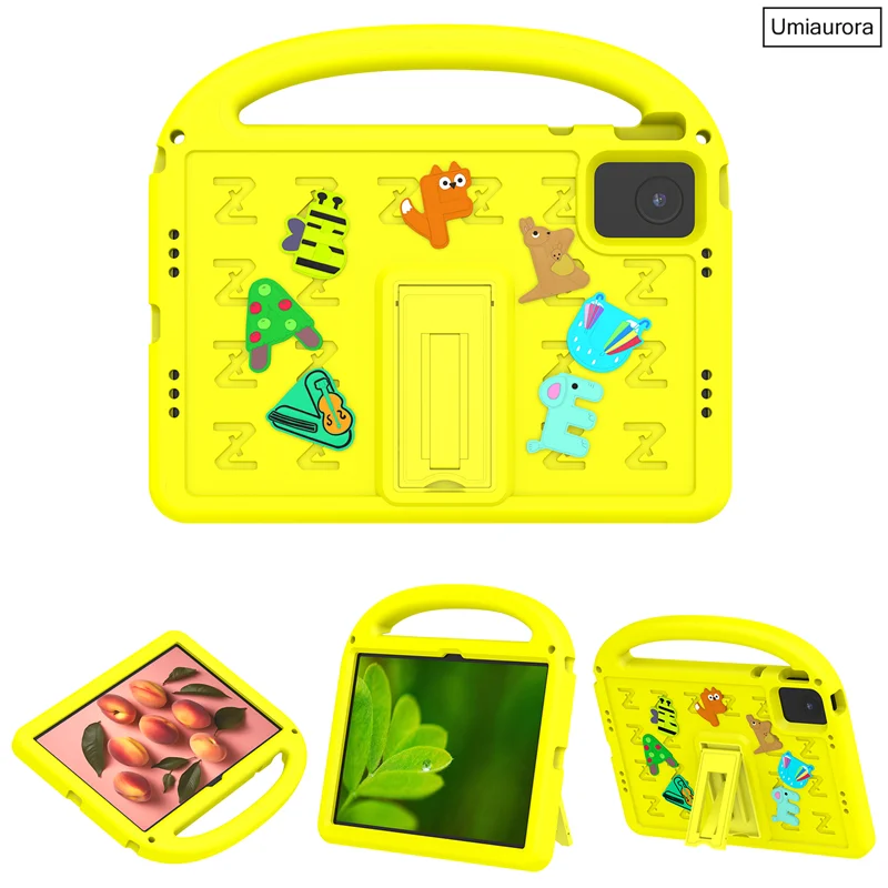 Enhanced Shockproof EVA Tablet Case Stand & Cover