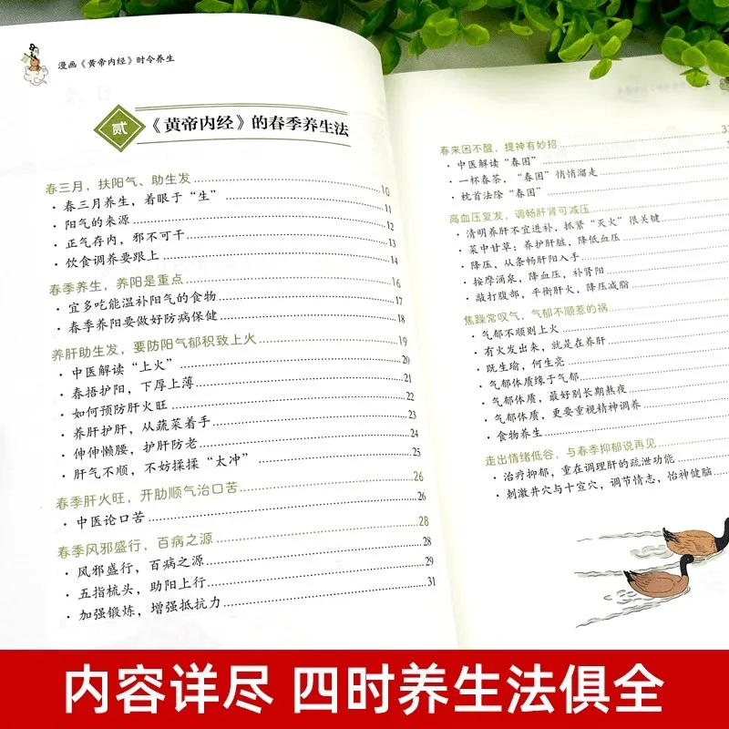 Yellow Emperor's Inner Canon Comic Version Huangdi Neijing Chinese Medicine Health Books - 5