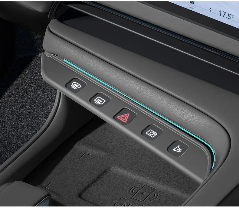 Central control button pad For ZEEKR 001 2024 2025 2023 silicone pad Scratch res