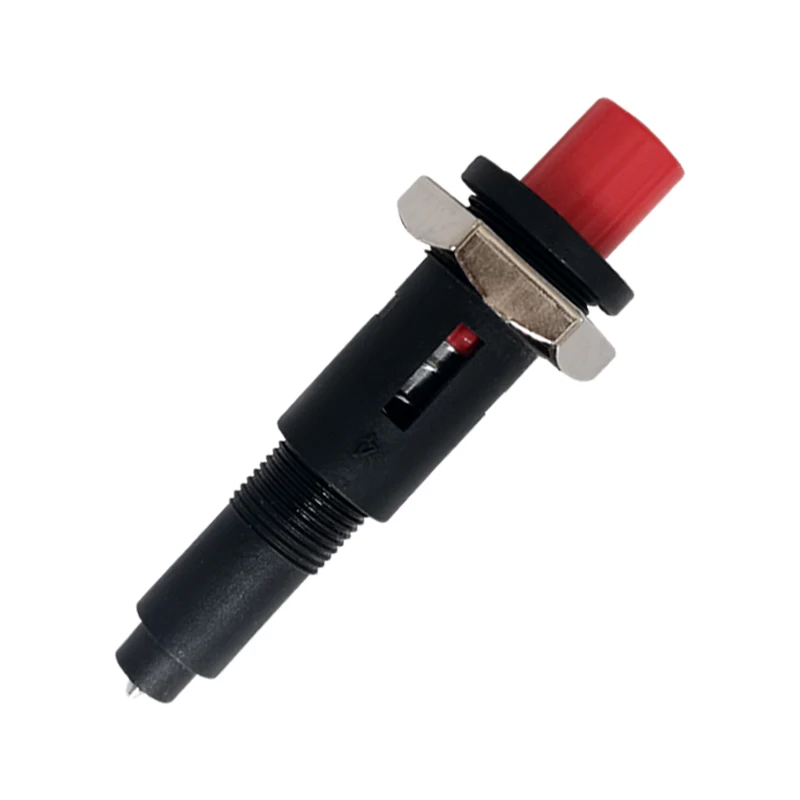 Gas Heater One Outlet Piezo Igniter Spark Plug Push Button Ceramic Ignitor Plastic Electronic Lighter for LPG NG Gas Stove 5 PCS