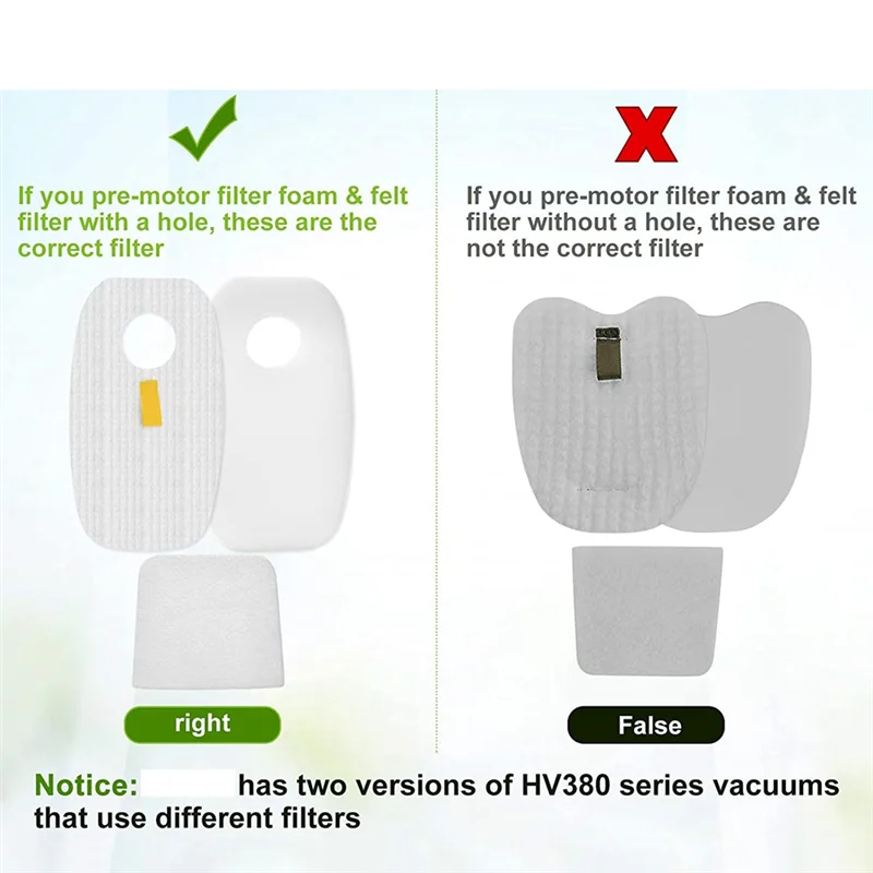 Фото Комплект фильтров для Shark Ro-Cket DuoClean HV380 HV381 HV382 HV380 HV381 HV383 HV384Q HV380W №4