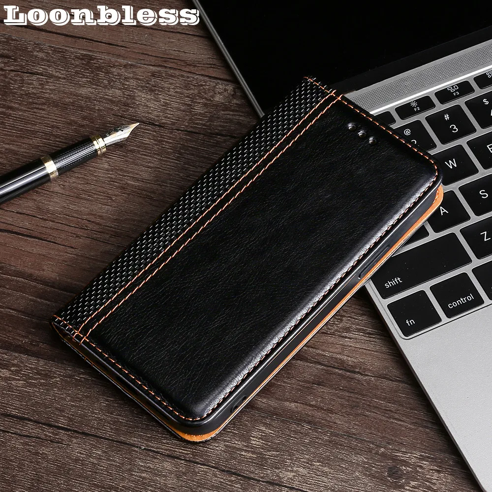 Anti-Theft Leather Flip Phone Case and Protective Cover