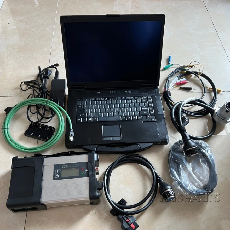 Mb Star Sd C5 Connect Strumento Diagnostico Wifi Compatto Per Auto Mercdes Con Software V2023.12 Ssd In Laptop Cf-52 4Gb Toughbook