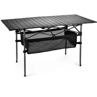 Camping Table Aluminum Picnic Table Waterproof and Rust Resistant Portable Desk 1