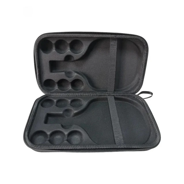 Hard Shell Table Tennis Racket Cover, Shockproof and Wear-resistant EVA Storage Bag, Portable Table Tennis Bag Storage Bag 2