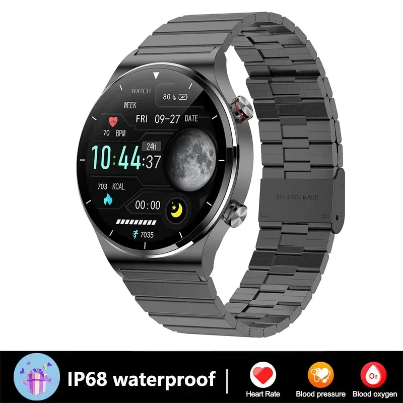 

Original SK8 Mens Smart Watch ECG Bluetooth Call Fitness Sport Bracelet Smartwatch Watches IP68 Waterproof Clock 2024