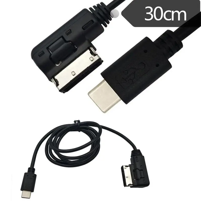 Automotive AMI Audi AMI Volkswagen MDI To 3.1 USB-C Suitable For LeEco Mobile Tablet Car Charging Cable 0.3M 0.5M 1M usb type c cable usb charging cable phone charger cable type c charger cable