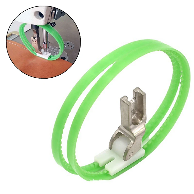 1PC Roller Presser Foot T350 Double Sided Roller Flat Car Plastic Ring Presser Foot Left-Right Unilateral Leather Presser Foot 2