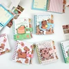 Cute Capybara Coil Book A7 Loose-Leaf Notebook Notepad Learn Stationery Planner Diary Weekly Planner School Supplies Gifts 3
