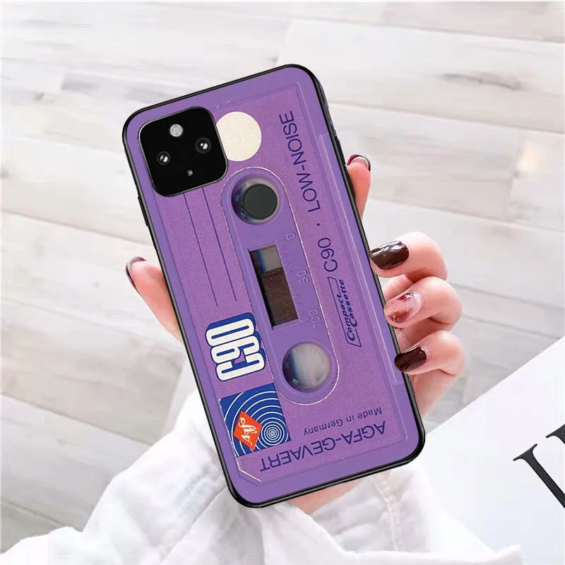 Vintage Cassette Tape Design Battery Phone Case