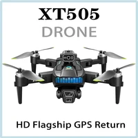 XT505 GPS Drone Professional HD Dual Camera 5G Wifi 360° Obstacle Avoidance Brushless Motor Foldable Quadcopter RC Dron Toys 1