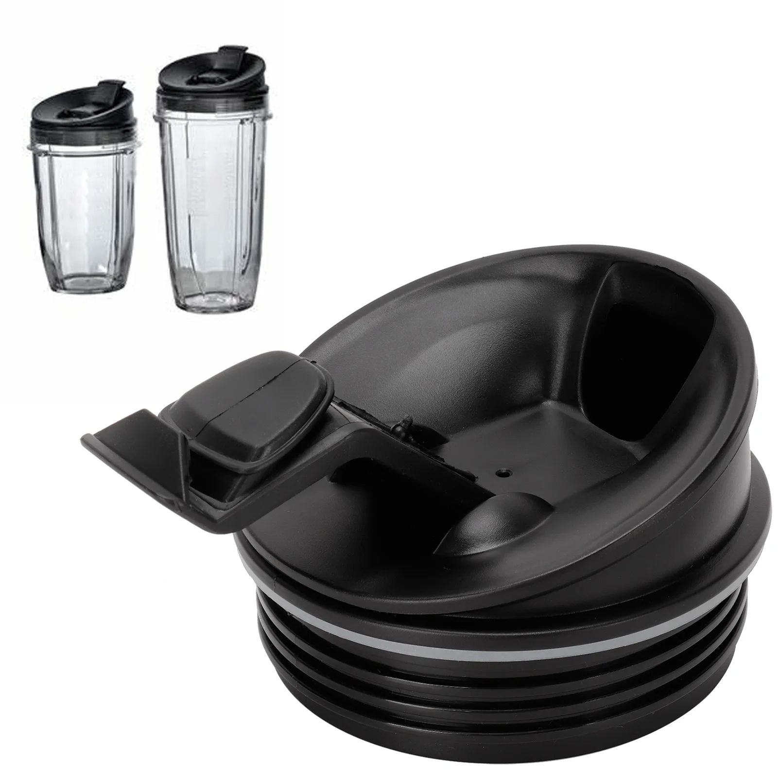 16oz Flip Sealing Lid Juicer Cup Replacement Parts Fit For Kitchen